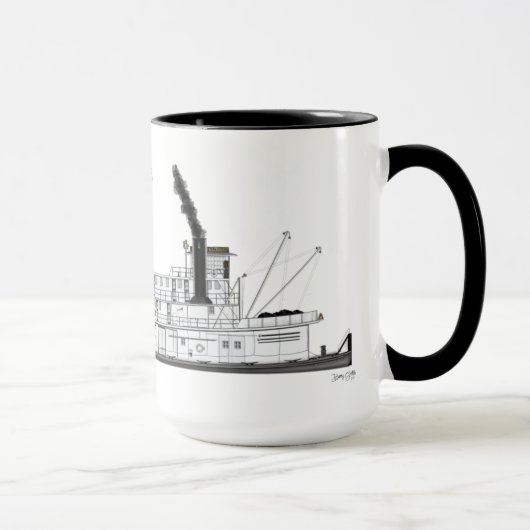 Mug Towboat Alexandre le Mackenzie de vapeur (Droite)