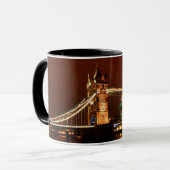 Mug Tower Bridge, Londres à la nuit, Angleterre (Royau (Devant gauche)