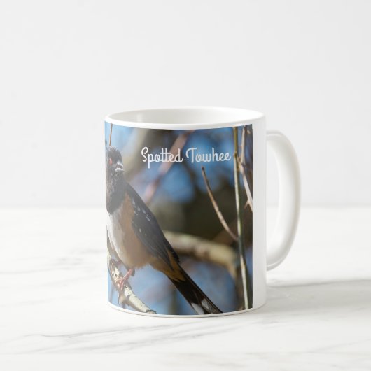 Mug Towhee tachetée (Devant droit)