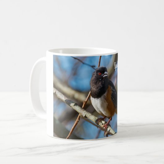 Mug Towhee tachetée (Devant gauche)