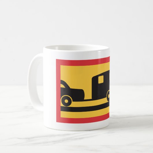 Mug Towing A Caravan (Devant gauche)