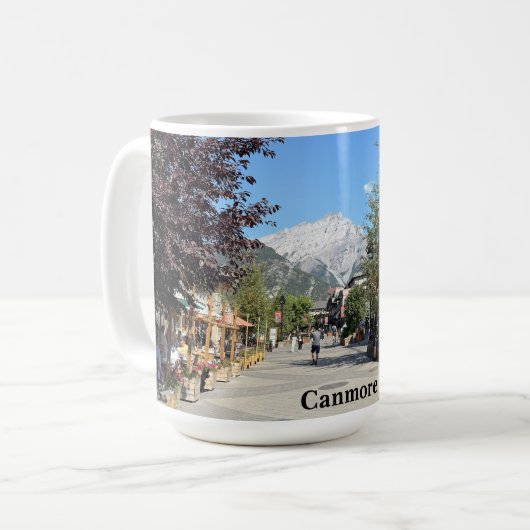 Mug Town of Canmore in Alberta Canada (Devant gauche)