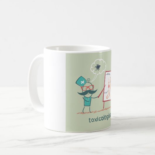 Mug Toxicologue (Devant gauche)