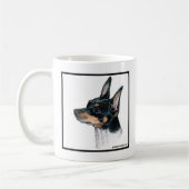 Mug Toy Fox Terrier Art par Glenda S. Harlan (Gauche)