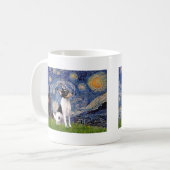 Mug Toy Fox Terrier - Nuit étoilée (Devant gauche)