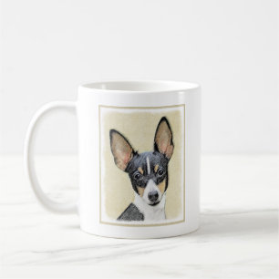 Mug Toy Fox Terrier Peinture - Cute Original Chien Art