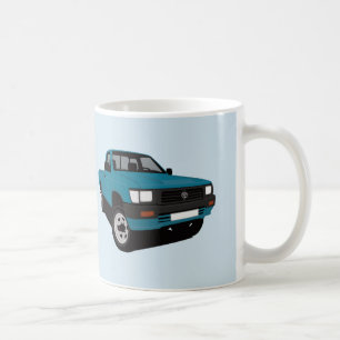 Mug Toyota Hilux Pickup turquoise - 2 x image