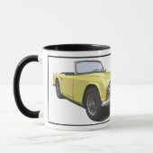 Mug TR4 jaune (Gauche)