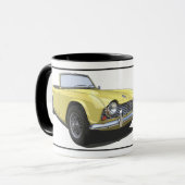 Mug TR4 jaune (Devant gauche)