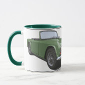 Mug TR4 vert (Gauche)