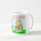 Mug tracassement de klaxons de Vikings (Devant droit)