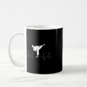 Mug Trace de fréquence cardiaque de combattant de kara (Gauche)