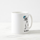 Mug Tracé ou traiter Halloween Dabbing Pirate personna (Devant droit)