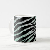 Mug Tracées SpaceTime arrachées - Mint/Blanc (Devant gauche)