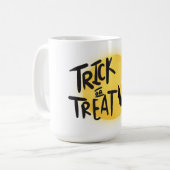 Mug Tracer ou traiter l'halloween (Devant gauche)