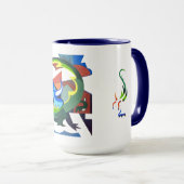 Mug Traces 8 (Devant droit)