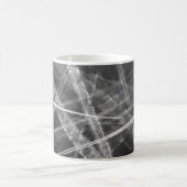 Mug Traces Jet en noir et blanc (Centre)