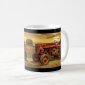 Mug Traceur de la ferme rouge (Devant droit)