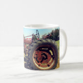 Mug Tracteur agricole antique (Devant droit)