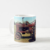 Mug Tracteur agricole antique (Devant gauche)