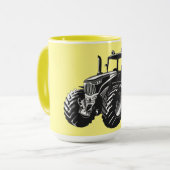 Mug Tracteur agricole conception de machine parfaite p (Devant gauche)