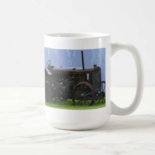 Mug Tracteur agricole Véhicule de travail de transport (Droite)