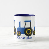 Mug Tracteur bleu (Centre)