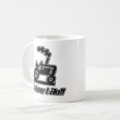 Mug Tracteur de ferme comment je roule (Devant gauche)