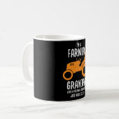 Mug Tracteur de grand-père paysan (Devant gauche)