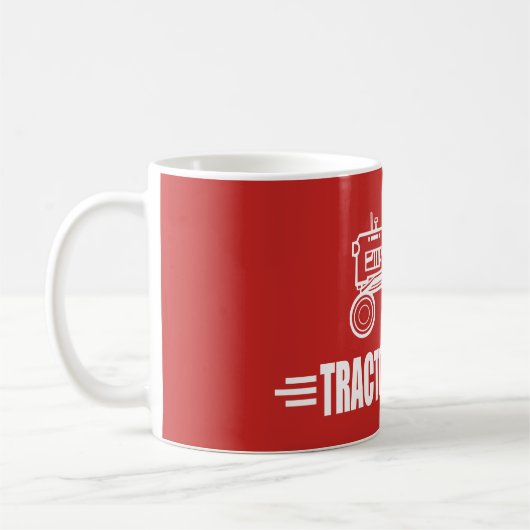 Mug Tracteur drôle (Gauche)