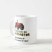 Mug Tracteur drôle (Devant gauche)