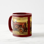Mug Tracteur rouge (Devant gauche)