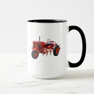 Mug Tracteur rouge vintage