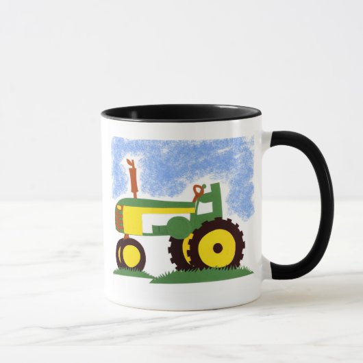 Mug Tracteur sous Blue Sky (Droite)
