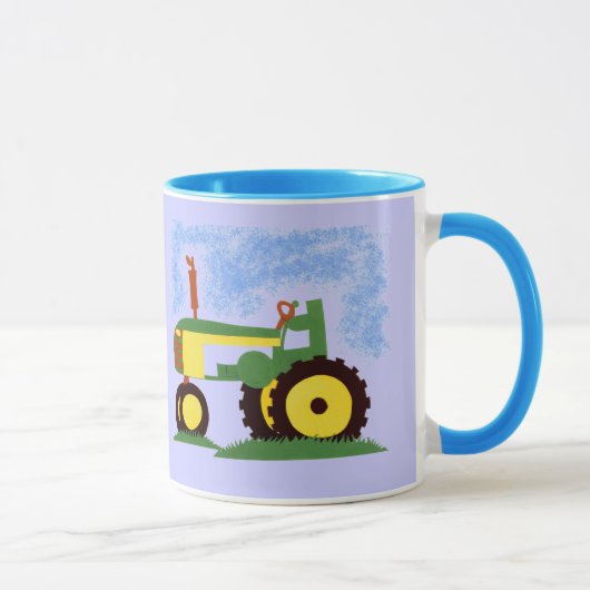 Mug Tracteur sous Blue Sky (Droite)