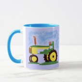 Mug Tracteur sous Blue Sky (Gauche)
