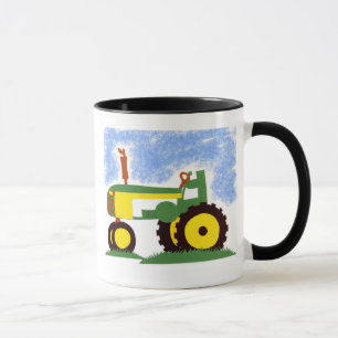 Mug Tracteur sous le ciel bleu