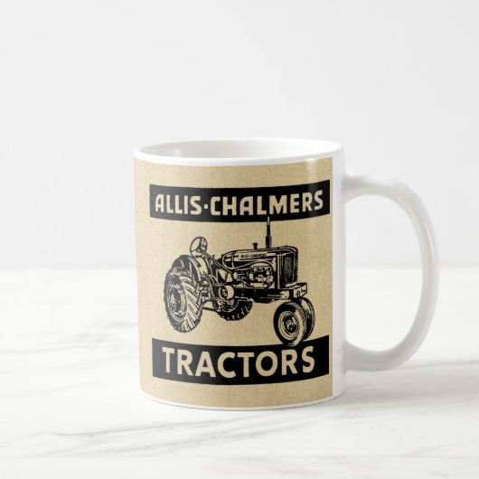 Mug Tracteur vintage de ferme (Droite)