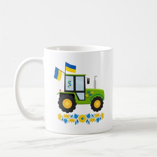 Mug Tracteur Whimsical Ukraine (Gauche)