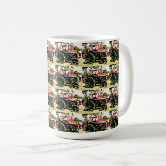 Mug TRACTEURS vintages (Devant droit)