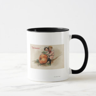 Mug Traction du citrouille vers le haut de Hillside