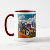Mug Tractor Painting - Gift for Tractor Enthusiasts (Gauche)
