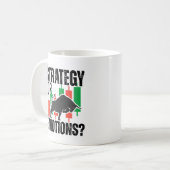 Mug Trade Motivation | Bull market | Strategy (Devant gauche)