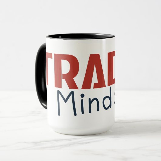 Mug Trader Mindset – Discipline, Focus, Trading Psycho (Devant gauche)