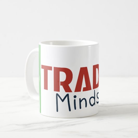 Mug Trader Mindset – Discipline, Focus, Trading Psycho (Devant gauche)