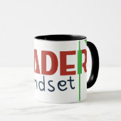 Mug Trader Mindset – Discipline, Focus, Trading Psycho (Devant droit)