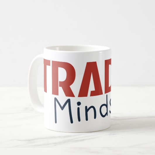 Mug Trader Mindset – Discipline Focused Trading (Devant gauche)