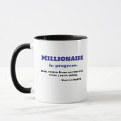 Mug Trader Mug, Warren Buffett Citation - Tea Coffee C (Gauche)