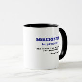 Mug Trader Mug, Warren Buffett Citation - Tea Coffee C (Devant droit)