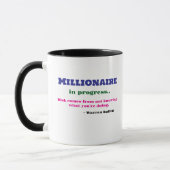 Mug Trader Mug, Warren Buffett Citation - Tea Coffee C (Gauche)
